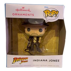 Hallmark Funko Pop Indiana Jones Christmas‎ Tree Decoration Ornament Collectible
